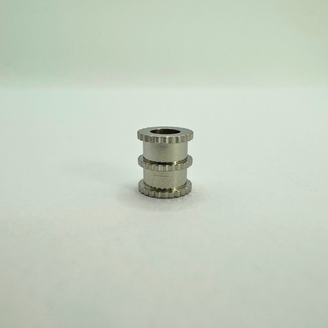 Perles Tube dentelé
