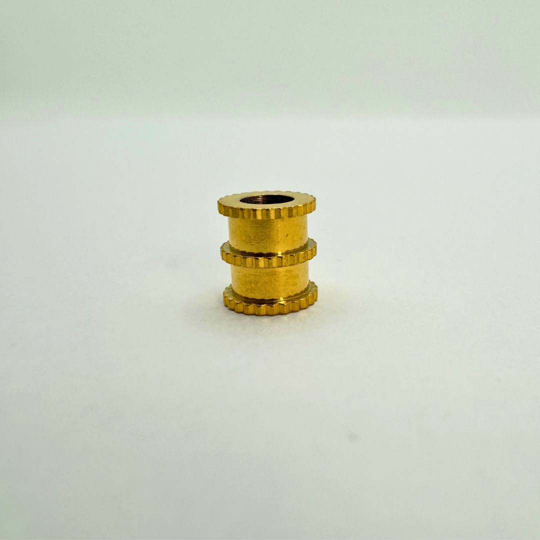 Perles Tube dentelé